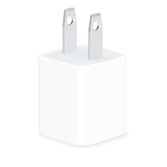 Adaptador de alimentación USB de Apple de 5 W