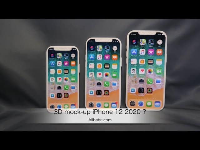 mockup do "iPhone 12"