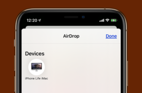 Cómo AirDrop desde su iPhone o iPad a su Mac