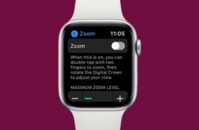 ¿Por qué mi Apple Watch está ampliado?  Cómo deshabilitar Apple Watch Zoom