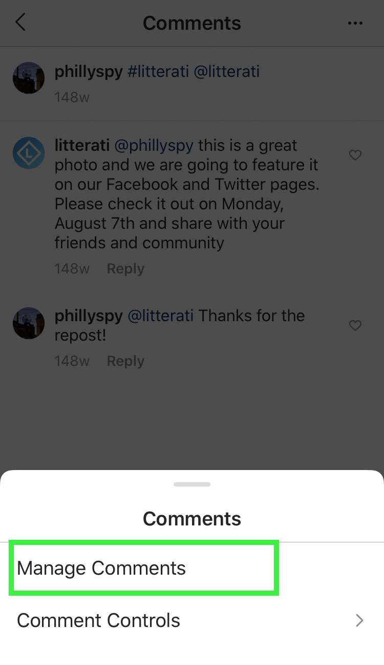 Instagram elimina comentarios masivos 1