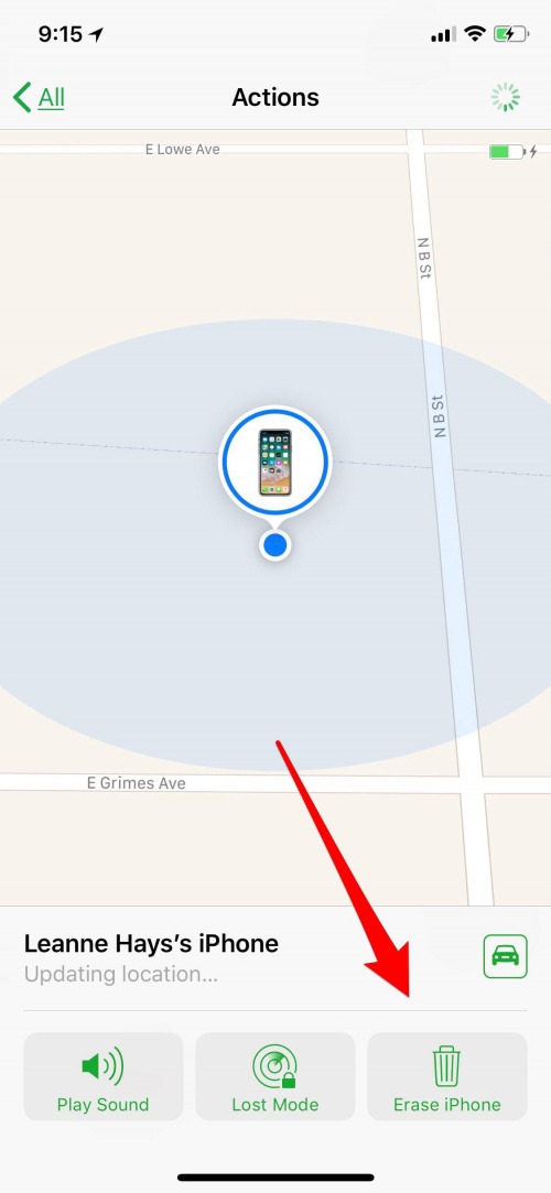 cómo apagar buscar mi iphone