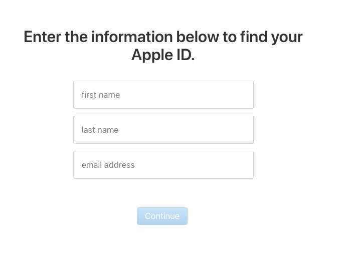 Perfil de identificador de Apple