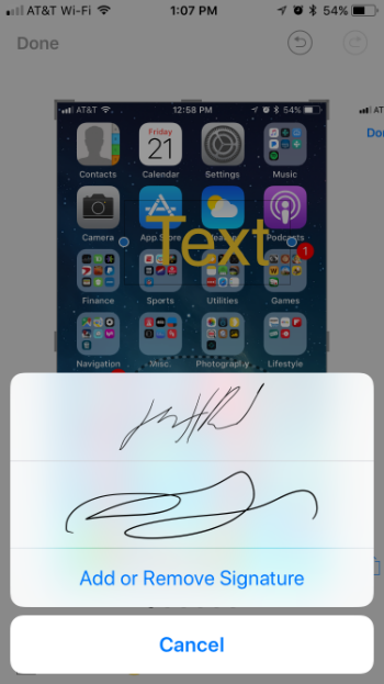 Como se pueden marcar capturas de pantalla iPhone y iPad en iOS.
