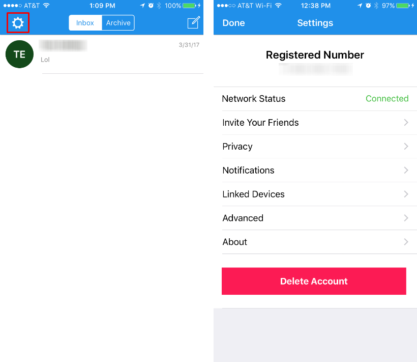 Cómo configurar Signal Private Messenger en el iPhone y el iPad.
