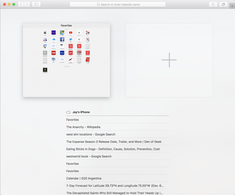 Cómo abrir las pestañas Safari y Chrome desde el iPhone y el iPad a Mac.