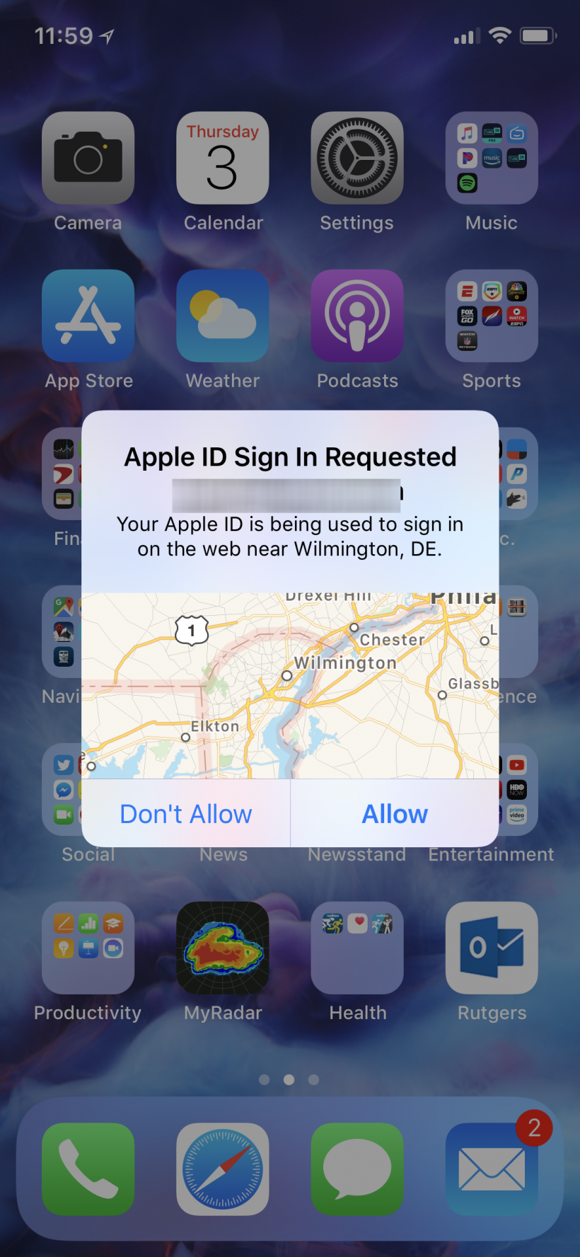 Como se activa la autenticación de dos factores (2FA) para Apple ID en el iPhone y el iPod.