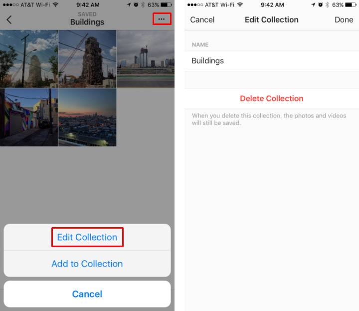 Cómo crear colecciones en Instagram en el iPhone y el iPad.