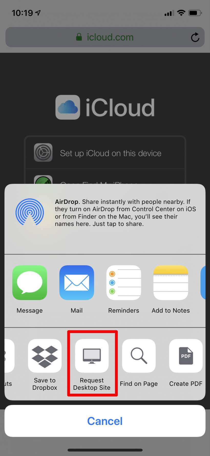 Como acceder a iCloud desde su iPhone o iPad.