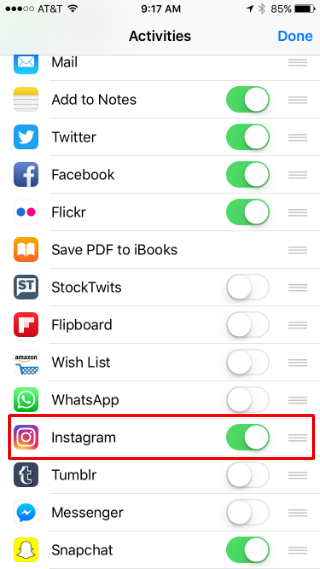 Cómo compartir fotos en Instagram directamente desde la aplicación iPhone Photos.