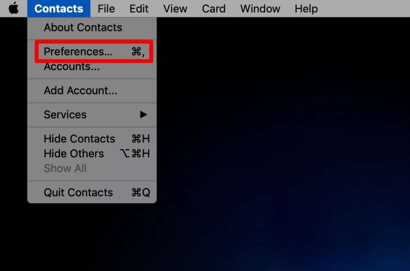 Como ordenar sus contactos por nombre iPhone, iPad y Mac.