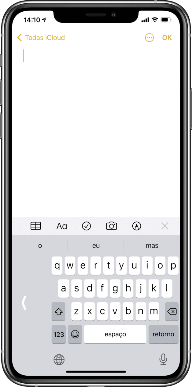Usar el teclado de una mano en iPhone