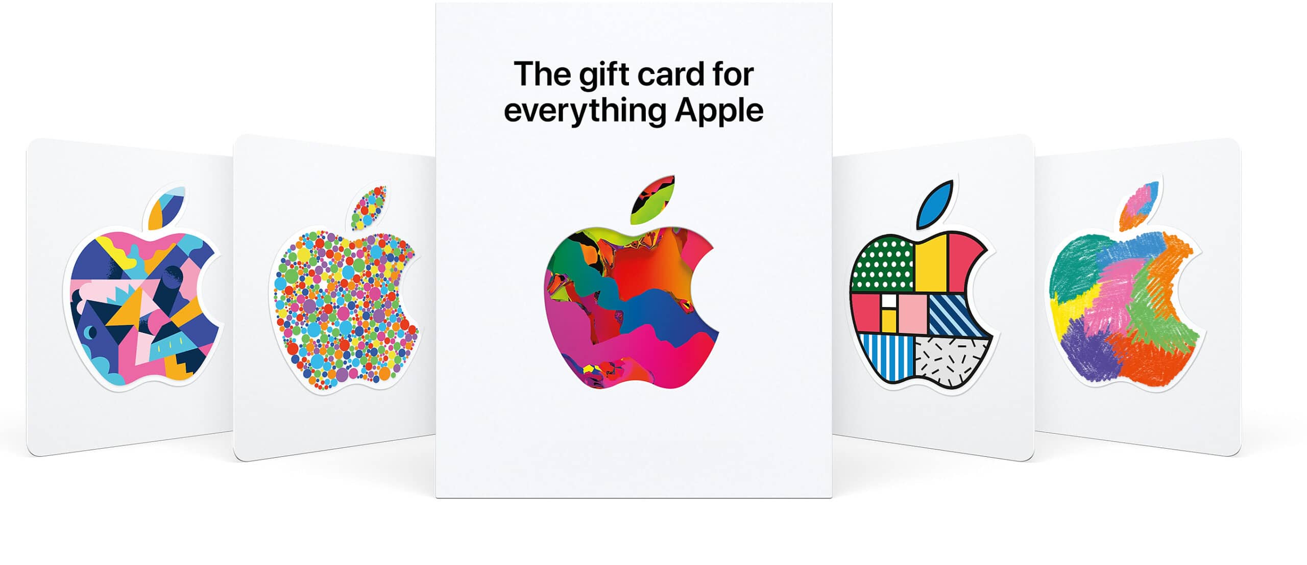 Nuevas tarjetas de regalo de Apple