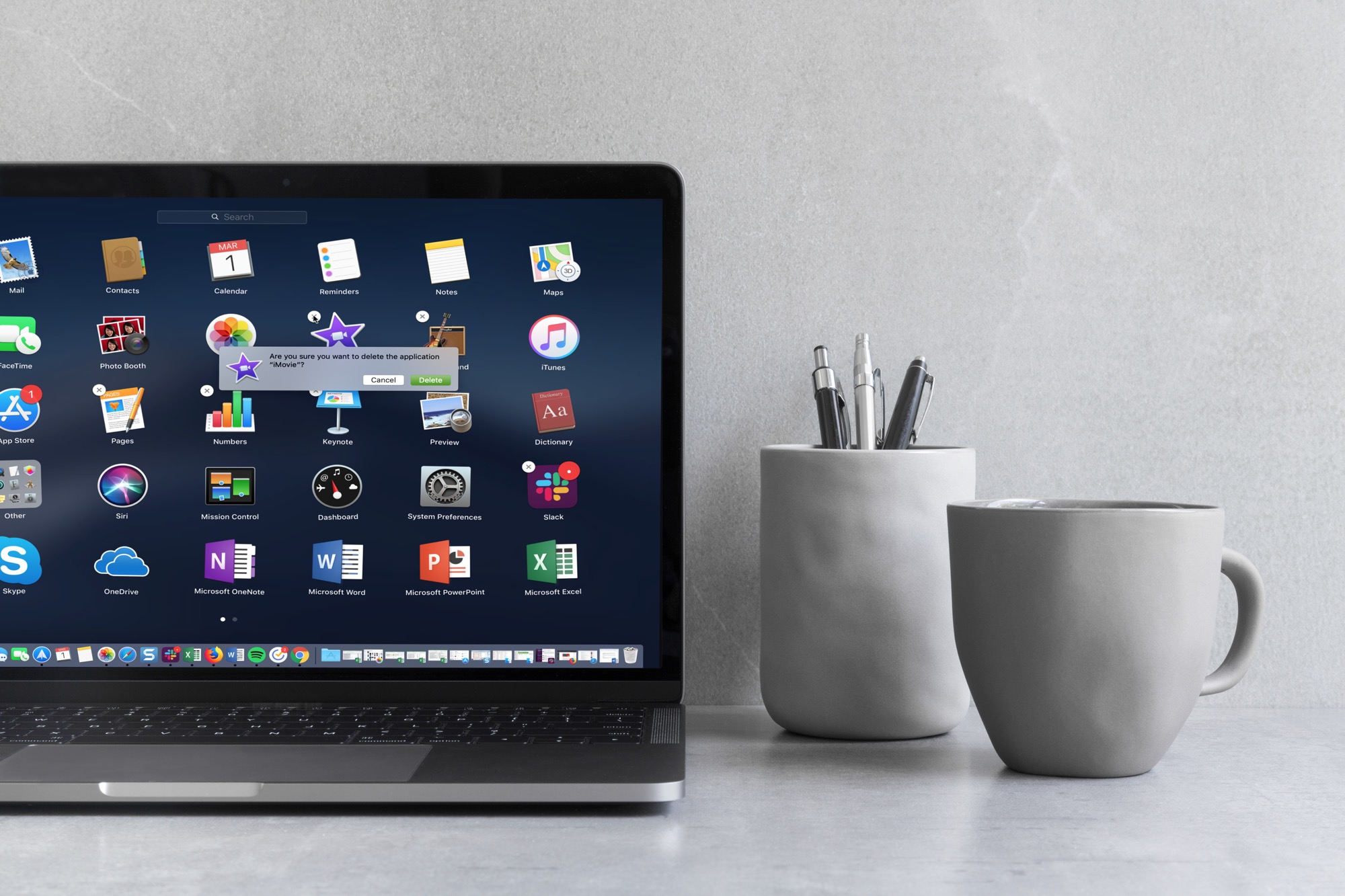 Desinstale las aplicaciones del Macbook desde Launchpad
