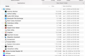 Como se puede ver, guardar e imprimir una lista de aplicaciones instaladas en Mac