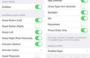 Agregue el modo de invitado en el iPhone a iOS 7