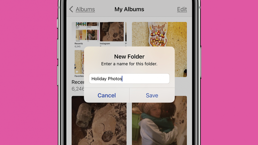 Cómo crear carpetas de álbumes de fotos en la aplicación Fotos de tu iPhone