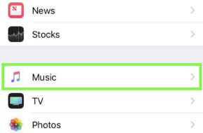 Cómo detener las descargas de Apple Music en el iPhone
