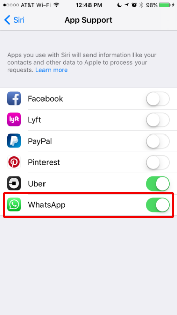 Cómo hacer que Siri lea los mensajes de WhatsApp en voz alta.