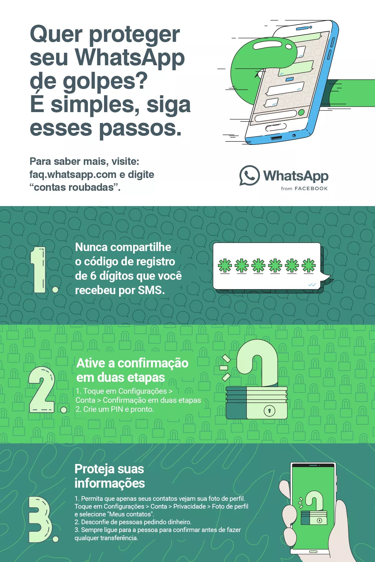 Cómo protegerse de las estafas en WhatsApp
