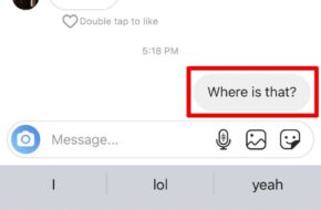 Como se pueden enviar mensajes a Instagram antes de que no se vean