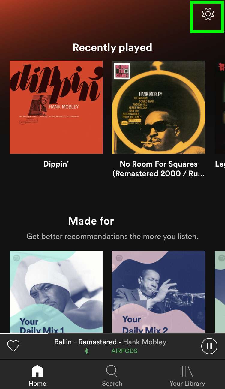 Ecualizador de Spotify 2