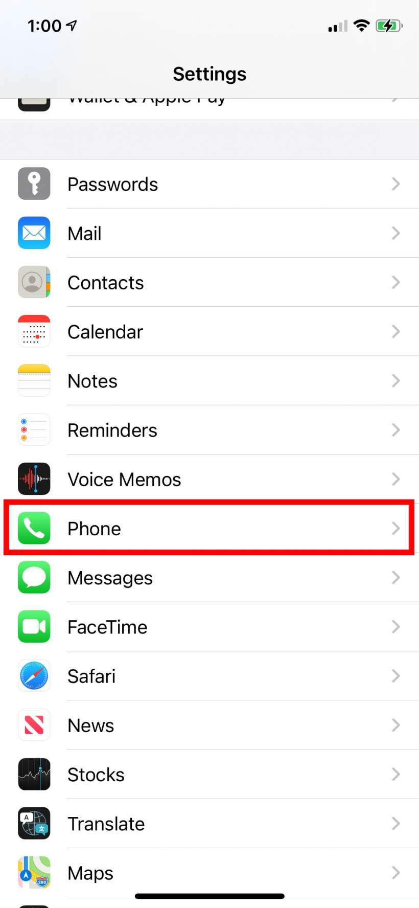 Cómo volver a las notificaciones de llamadas a pantalla completa en el iPhone.