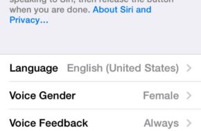 Consejo del día: elija entre las nuevas opciones de voz de Siri