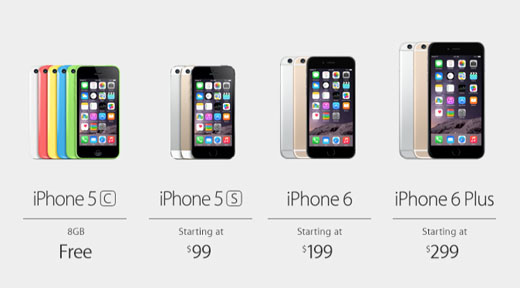 iPhone 6 costa