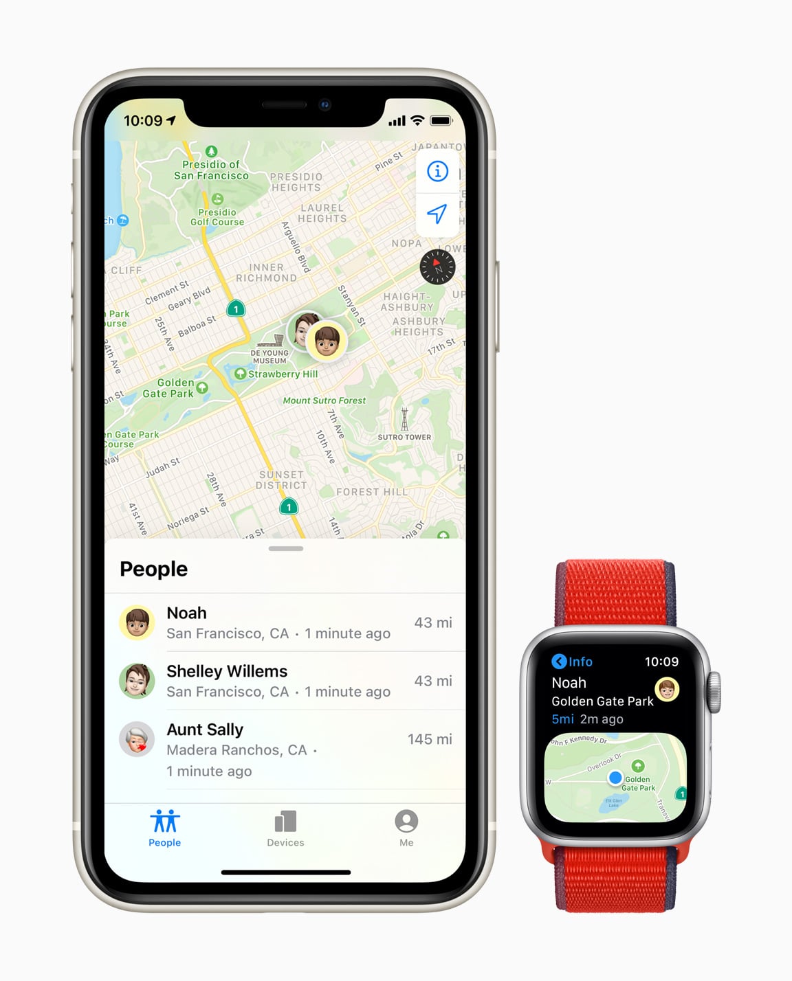 Configuración familiar en Apple Watch y iPhone