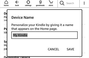 Como se cambia el nombre del dispositivo Kindle Paperwhite