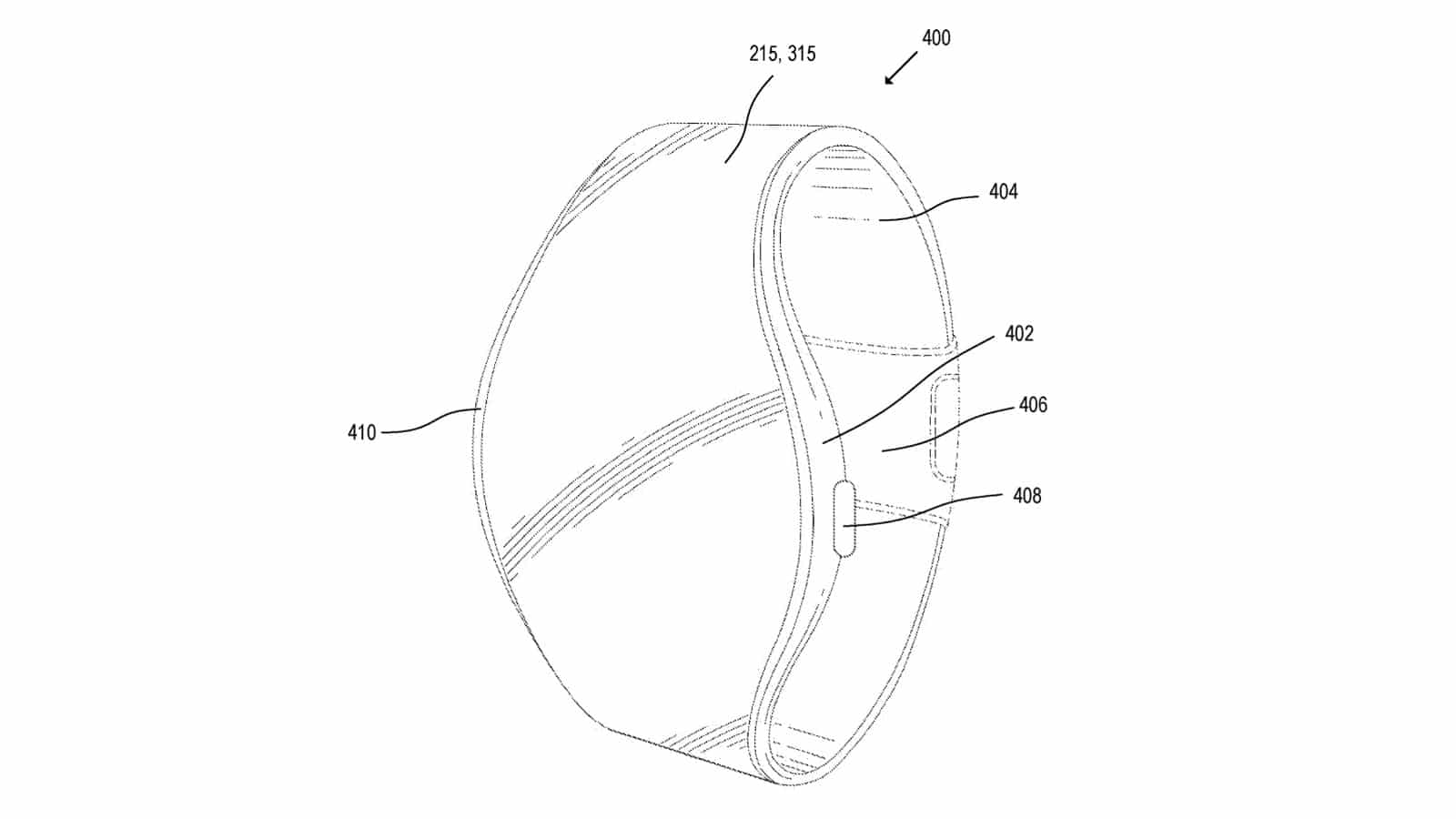 Patente de Apple Watch con pantalla completamente flexible